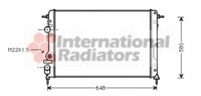 Radiateur Megane I, Scenic I 1.4 - 2.0  - 08.03   Handgeschakeld +Airco afbeelding 1