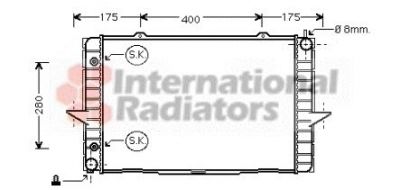 Radiateur Volvo C70,S70 2.0/2.5  01.97 - 10.05 afbeelding 1