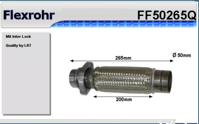 Flexrohr E39 525d-530d Links afbeelding 1