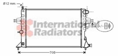 Radiateur Astra G 1.4, 1.6, 1.8 (Airco) afbeelding 1