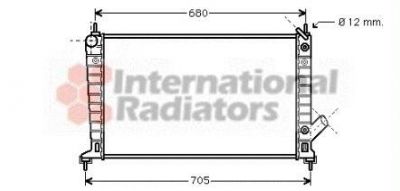 Radiateur Saab 9-5 2.0T,2.3T  09.97 - afbeelding 1