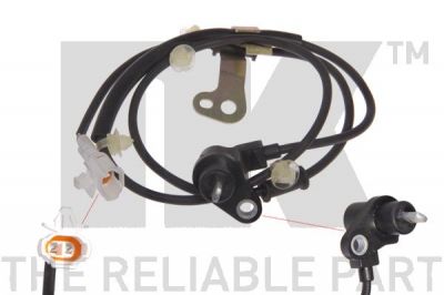 ABS Sensor Links achter Suzuki Ignis II, Wagon R 09.03 - afbeelding 1