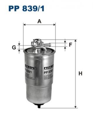 Brandstoffilter Corsa D 1.3DTI 09- 1.7DTI afbeelding 1