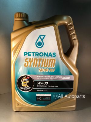 Motorolie 5W30 - PETRONAS Syntium 5000 AV 5L afbeelding 1