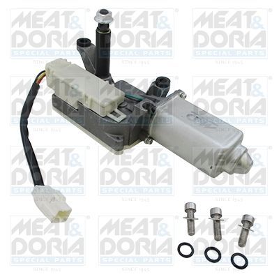 Ruitenwissermotor achter Fiat Doblo 01-   MEAT&DORIA afbeelding 1