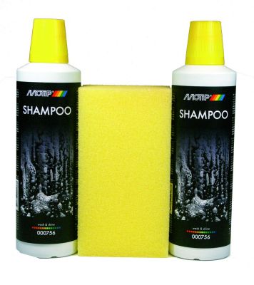 MOTIP SHAMPOO WASH AND SHINE 2X 500ML afbeelding 1