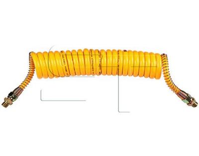 Spiraalleiding geel M16x1,5 / M18x1,5 - Wabco afbeelding 1