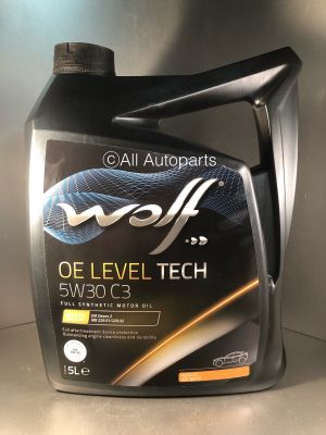 Motorolie 5W30 | WOLF  LEVEL TECH C3 5L afbeelding 1