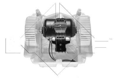 Interieurventilator W221, C216  NRF QUALITAT afbeelding 1
