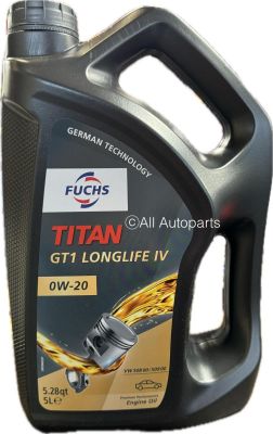 Motorolie 0W20 Titan GT1 Longlife IV 5L afbeelding 1