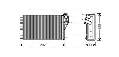 Heater C3 Pluriel , C2 04.03- - afbeelding 1