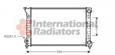 Radiateur Passat 1.6 Turbodiesel 89- afbeelding 1