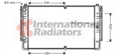 Radiateur T4 96-04 lang afbeelding 1
