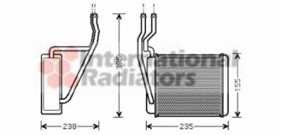 Kachelradiator Fiesta, Fusion 11.01- afbeelding 1