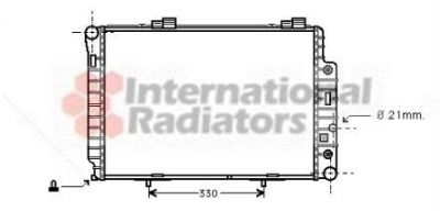 Radiateur W 202 200D-250D. TD . R 170 200 Kompr.-230 Kompr. (airco) afbeelding 1