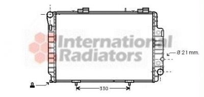 Radiateur W 202 C200CDI. C220CDI met airco afbeelding 1