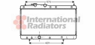 Radiateur Daihatsu Charade IV 1.3 Gran Move (G3) 1.6 16V  +Airco afbeelding 1