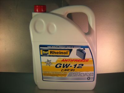 RHEINOL Koelvloeistof GW12 5 Liter afbeelding 1