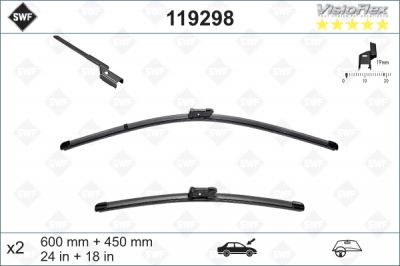Wisserbladen Voor Hyundai i30 (FD) KIA Ceed  SWF afbeelding 1