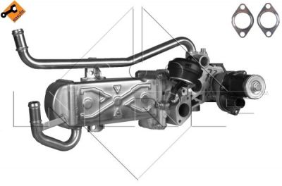 EGR Koeler Polo 6R 13-, Ibiza 13-15, Fabia 11-15 1.2 TDI  NRF afbeelding 1