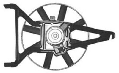 Koelventilatorwiel Citroen Saxo, Peugeot 106 (zonder airco) afbeelding 1